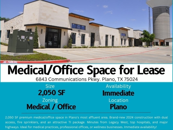 Listing Image #1 - Office for lease at 6843 Communications Pkwy, Plano TX 75024