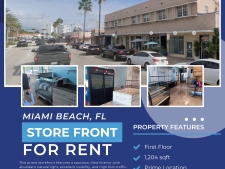 Retail property for lease in miami beach, FL