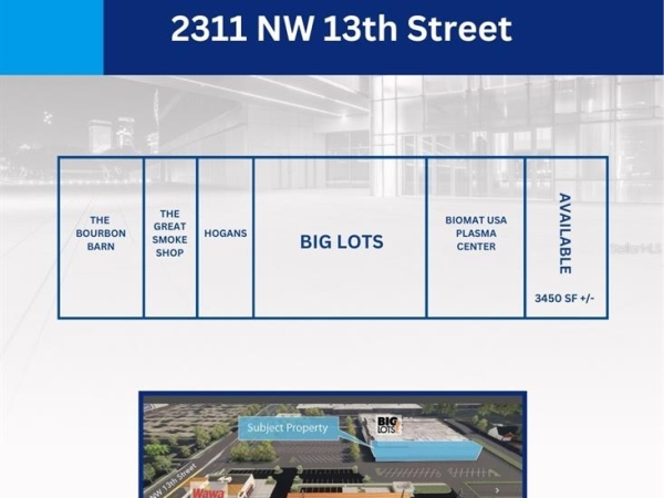 Listing Image #3 - Retail for lease at 2311 NW 13th Street, Gainesville FL 32609