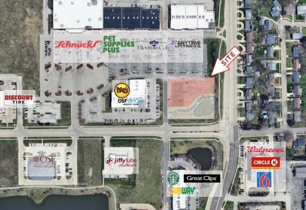 Listing Image #3 - Retail for lease at 500 W Rabb Rd, Normal IL 61761