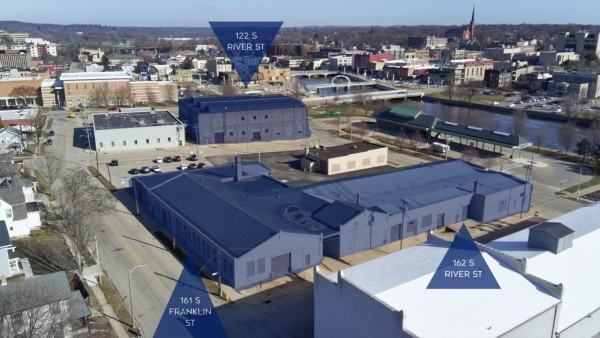 Listing Image #1 - Industrial for lease at 161 Franklin St, 122 & 162 S River St, Janesville WI 53545