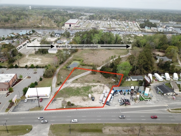 Listing Image #3 - Land for lease at 1449 North Highway 17 Highway 17 North & Bellamy Road, North Myrtle Beach SC 29582