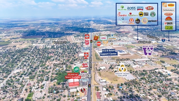 Listing Image #3 - Retail for lease at 505 W. Business 83 #2, Weslaco TX 78596