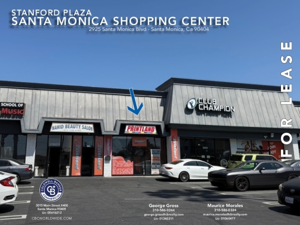 Listing Image #3 - Retail for lease at 2925 Santa Monica Blvd, Santa Monica CA 90404