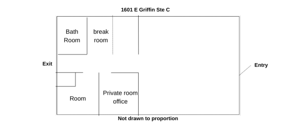 Listing Image #2 - Retail for lease at 1605 E Griffin Parkway Suite C, Mission TX 78572