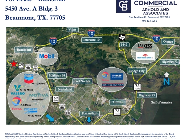 Listing Image #3 - Industrial for lease at 5450 Ave. A, Beaumont TX 77705