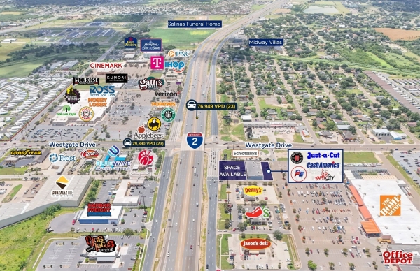 Listing Image #3 - Retail for lease at 1504 W. Expressway 83, Weslaco TX 78596