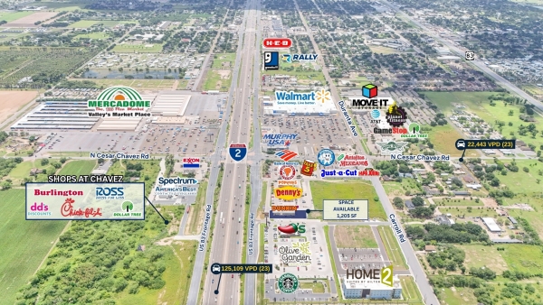 Listing Image #3 - Retail for lease at 1503 E Interstate 2 Ste B, San Juan TX 78589