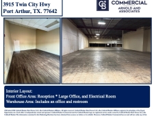 Listing Image #2 - Industrial for lease at 3915 Twin City Hwy, Port Arthur TX 77642