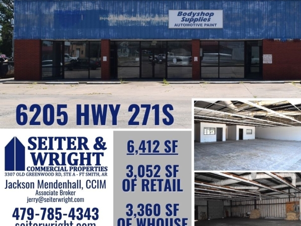 Listing Image #1 - Retail for lease at 6205 HWY 271S, Fort Smith AR 72904