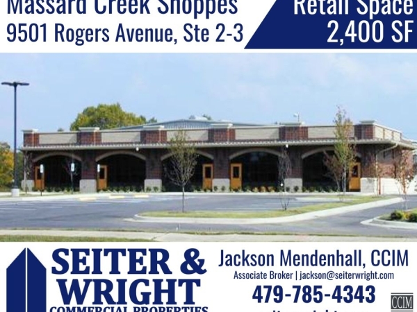 Listing Image #1 - Retail for lease at 9501 Rogers Ave, Suite 2-3, Fort Smith AR 72903
