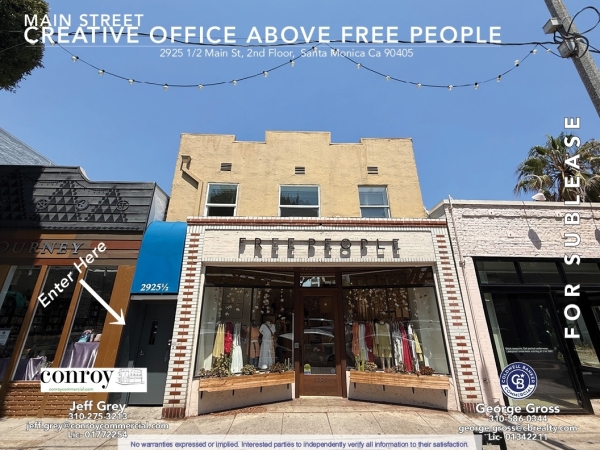 Listing Image #1 - Others for lease at 2925 1/2 Main street 2nd floor, Santa Monica CA 90405 Listing Image #1 - Others for lease at 2925 1/2 Main street 2nd floor, Santa Monica CA 90405