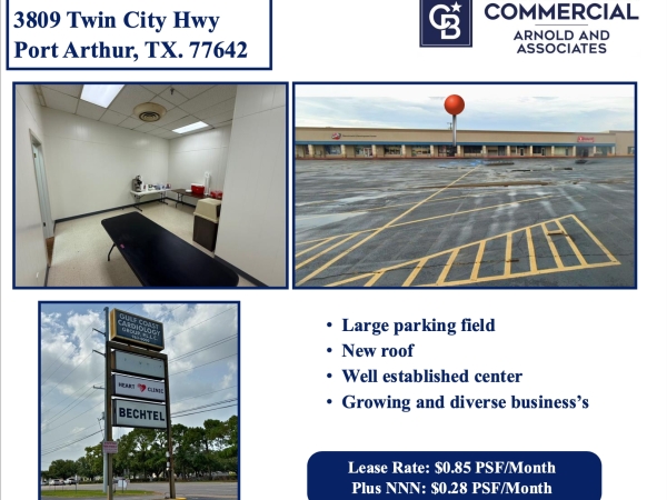 Listing Image #2 - Office for lease at 3809 Twin City Hwy, Port Arthur TX 77642