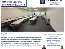 Office property for lease in Port Arthur, TX