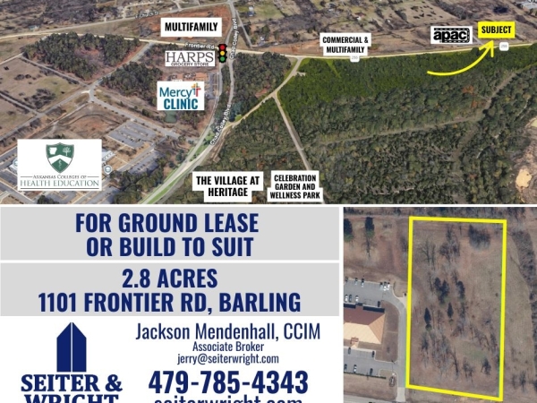 Listing Image #1 - Land for lease at 1101 Frontier Rd, Barling AR 72923 Listing Image #1 - Land for lease at 1101 Frontier Rd, Barling AR 72923