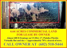 Land property for lease in Palatka, FL