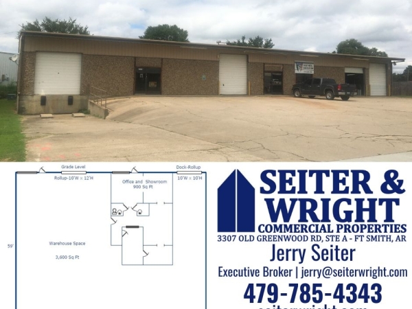 Listing Image #1 - Industrial for lease at 2319 Ingersol Circle, Suite AB, Fort Smith AR 72903