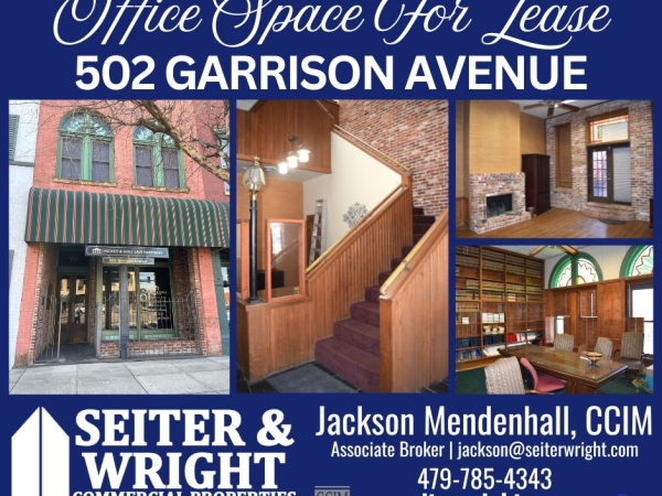 Listing Image #1 - Office for lease at 502 Garrison Ave, Fort Smith AR 72901
