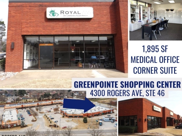 Listing Image #1 - Office for lease at 4300 Rogers Ave, Suite 46, Fort Smith AR 72903