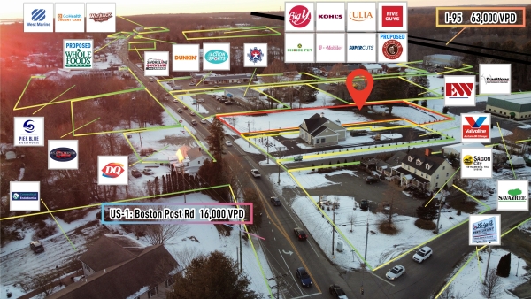 Listing Image #1 - Retail for lease at 1333A Boston Post Rd, Old Saybrook CT 06475