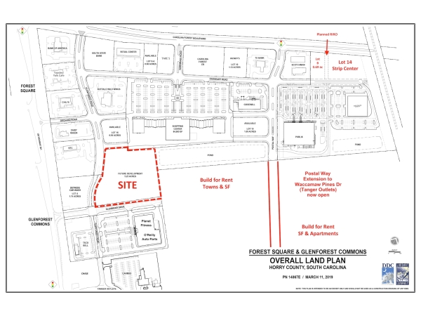 Listing Image #3 - Land for lease at TBD Glenforest Road Forest Square_Corner of Glenforest Rd and Glenbriar Dr, Myrtle Beach SC 29579