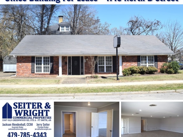 Listing Image #1 - Office for lease at 1715 North B Street, Fort Smith AR 72901