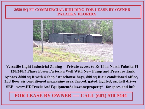 Listing Image #1 - Industrial for lease at 1024 St Rt 19 N, Palatka FL 32177