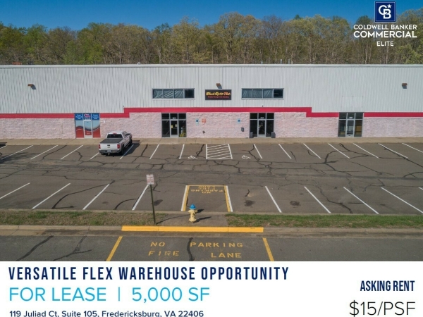 Listing Image #1 - Industrial for lease at 119 Juliad Court, Suite 105, Fredericksburg VA 22406