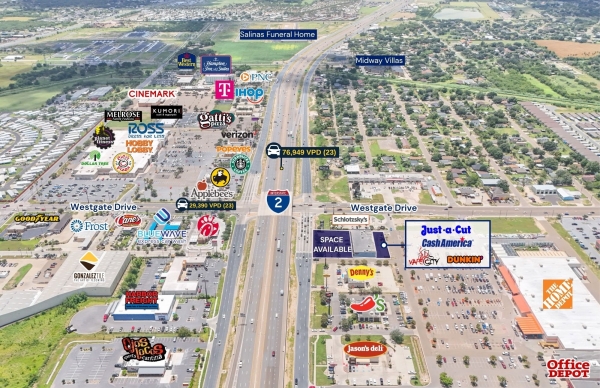 Listing Image #3 - Retail for lease at 1504 W. Expressway 83 Ste 4, Weslaco TX 78596