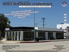 Retail property for lease in Culver City, CA