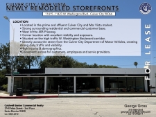 Listing Image #3 - Retail for lease at 11415 Washington Blvd, Culver City CA 90066