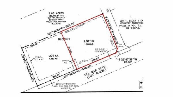 Listing Image #2 - Land for lease at 3510 E Del Mar Boulevard, Laredo TX 78045 Listing Image #2 - Land for lease at 3510 E Del Mar Boulevard, Laredo TX 78045