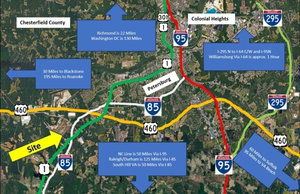 Listing Image #3 - Land for lease at TBD Airport Road, North Dinwiddie VA 23803 Listing Image #3 - Land for lease at TBD Airport Road, North Dinwiddie VA 23803