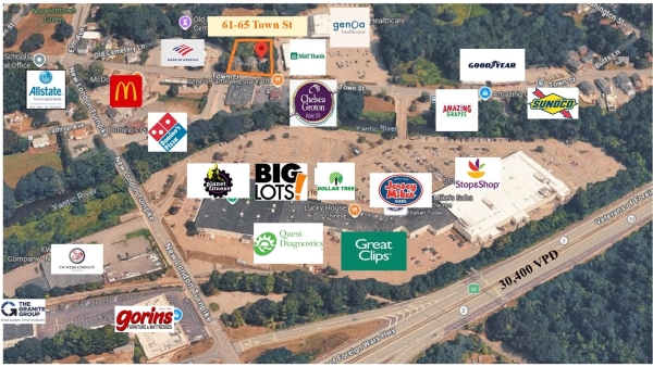 Listing Image #1 - Land for lease at 61-65 Town St, Norwich 06360, Norwich CT 06360 Listing Image #1 - Land for lease at 61-65 Town St, Norwich 06360, Norwich CT 06360