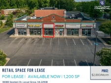 Retail property for lease in Locust Grove, VA
