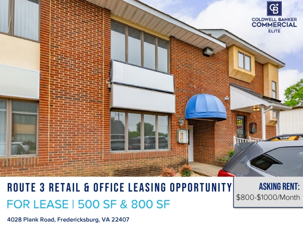 Listing Image #1 - Retail for lease at 4028 Plank Road, Fredericksburg VA 22407 Listing Image #1 - Retail for lease at 4028 Plank Road, Fredericksburg VA 22407