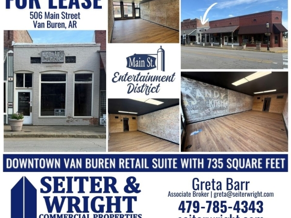 Listing Image #1 - Retail for lease at 506 Main Street, Van Buren AR 72956 Listing Image #1 - Retail for lease at 506 Main Street, Van Buren AR 72956