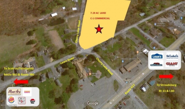 Listing Image #1 - Land for sale at 625 Cherry Lane Road, Bartonsville PA 18321