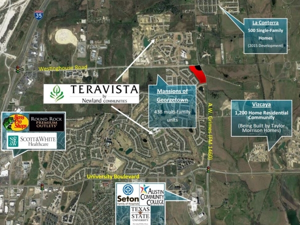 Listing Image #1 - Land for sale at A.W. Grimes Blvd & Westinghouse Road, Georgetown TX 78626
