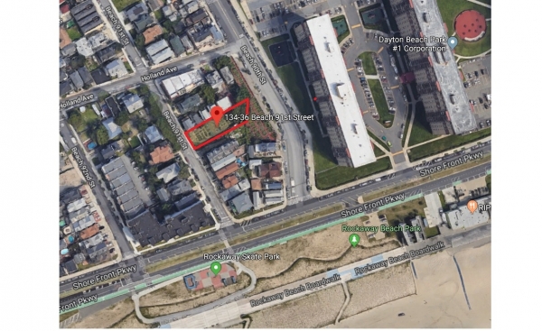 Listing Image #1 - Land for sale at 134-136 Beach 91st St, Rockaway Park NY 11693 Listing Image #1 - Land for sale at 134-136 Beach 91st St, Rockaway Park NY 11693