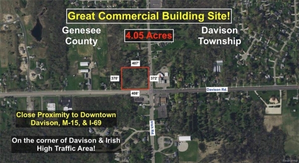 Listing Image #1 - Land for sale at Davison Rd., Davison MI 48423