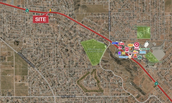 Listing Image #1 - Land for sale at Outer Highway 18, Apple Valley CA 92308 Listing Image #1 - Land for sale at Outer Highway 18, Apple Valley CA 92308