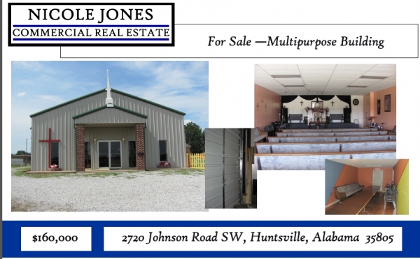 Listing Image #1 - Industrial for sale at 2720 Johnson Road SW, Huntsville AL 35805