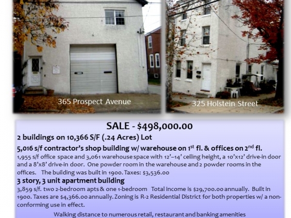 Listing Image #1 - Office for sale at 365 Prospect Avenue, Bridgeport PA 19405 Listing Image #1 - Office for sale at 365 Prospect Avenue, Bridgeport PA 19405