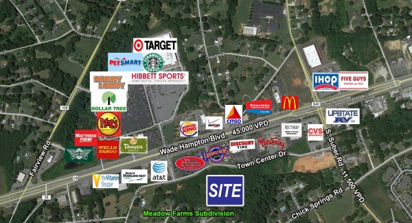 Listing Image #1 - Land for sale at Town Center Drive, Taylors SC 29687