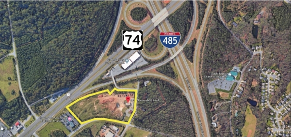 Listing Image #1 - Land for sale at 2168 Stevens Mill Road, Matthews NC 28104