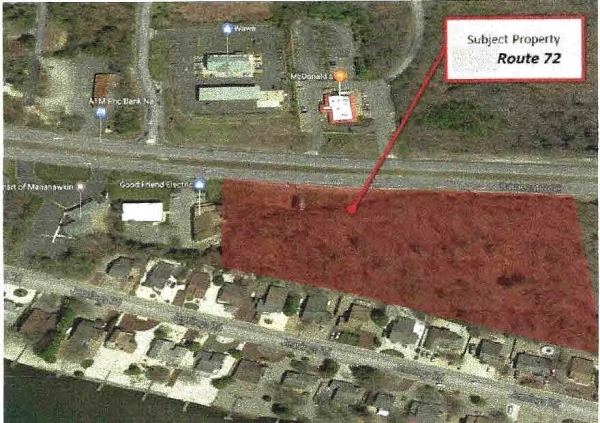 Listing Image #1 - Land for sale at 335 Highway 72 East, Manahawkin NJ 08050
