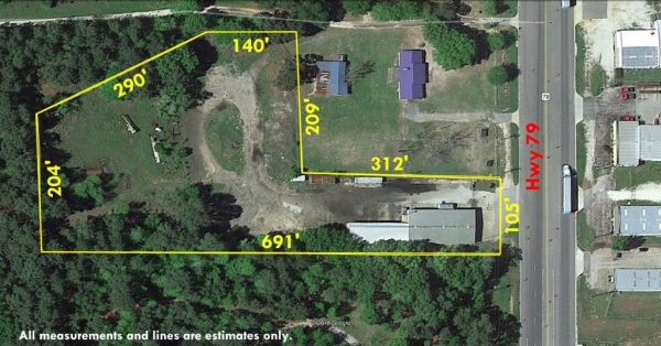 Listing Image #1 - Land for sale at 7583 S HWY 79, PALESTINE TX 75801