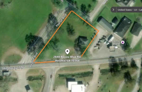 Listing Image #1 - Land for sale at 2840 Bayou Blue Rd, Houma LA 70364 Listing Image #1 - Land for sale at 2840 Bayou Blue Rd, Houma LA 70364