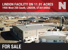 Industrial property for sale in Lindon, UT